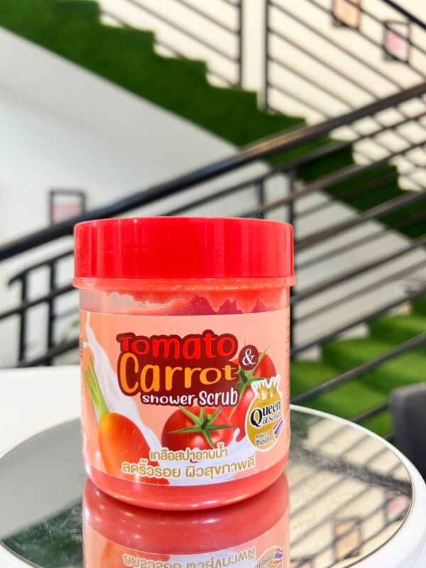 Tomato & Carrot Shower scrub